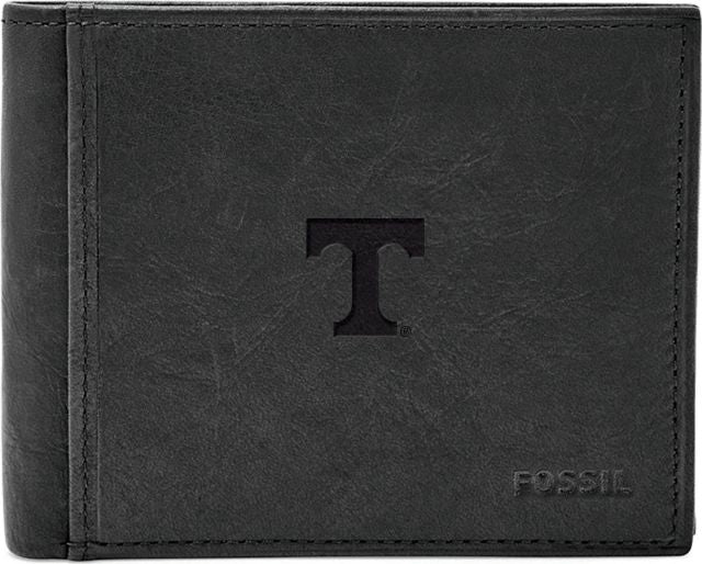 Fossil Leather Ingram RFID Bifold With Flip ID  - ONLINE ONLY