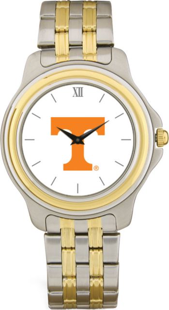 Tennessee Volunteers CSI Men's Two-Toned Wristwatch With Colored Medallion - ONLINE ONLY