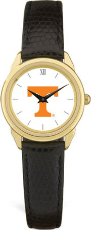 Tennessee Volunteers CSI Women's Black Leather Watch(Gift Boxed) With Colored Medallion - ONLINE ONLY