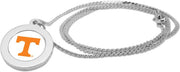 Tennessee Volunteers CSI Silver Pendant Necklace With Colored Medallion - ONLINE ONLY