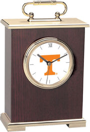 Tennessee Volunteers CSI Le Grande Carriage Clock With Colored Medallion - ONLINE ONLY