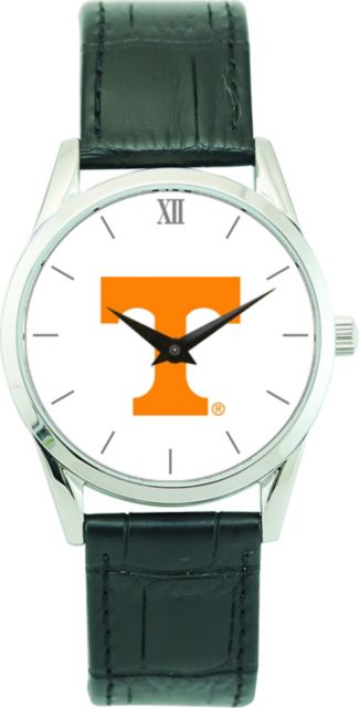 Tennessee Volunteers CSI Men's Stainless Steel Wristwatch (Gift Boxed) Color Medallion Withhite Background - ONLINE ONLY