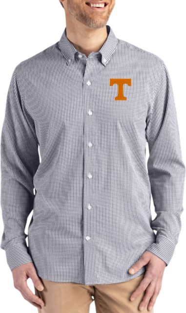 Tennessee Volunteers Gingham Long Sleeve Dress Shirt