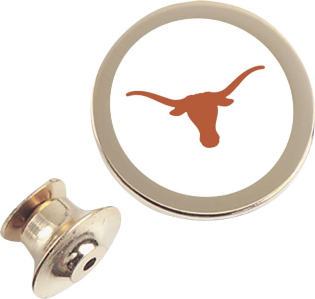 Texas Longhorns CSI Gold Lapel Pin with Colored Medallion - ONLINE ONLY