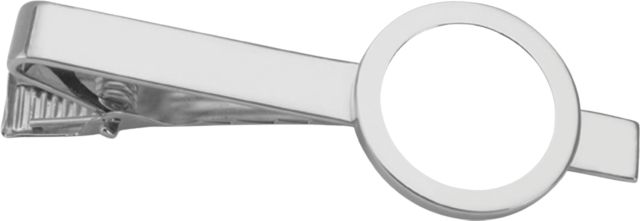 Texas Longhorns CSI Silver Tie Bar With Colored Medallion