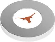 Texas Longhorns CSI Silver Paperweight (Gift Boxed) with Colored Medallion - ONLINE ONLY