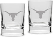 Set of 2 Luigi Bormioli Rounded Square Double Old Fashion Glass - 11.75 oz- ONLINE ONLY