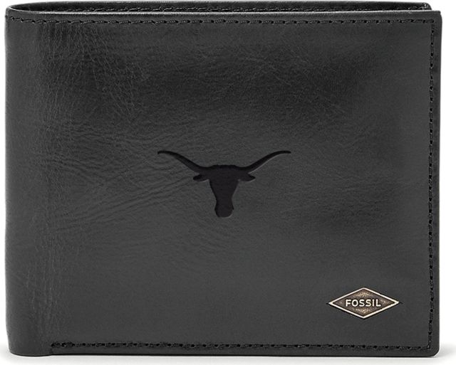Fossil Leather Ryan RFID Passcase - Black - ONLINE ONLY