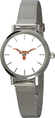 Texas Longhorns 28mm Ladies Stainless Steel Watch - ONLINE ONLY