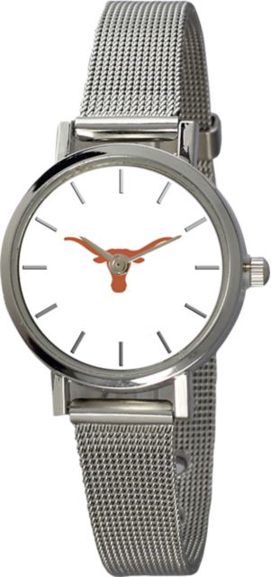 Texas Longhorns 28mm Ladies Stainless Steel Watch - ONLINE ONLY