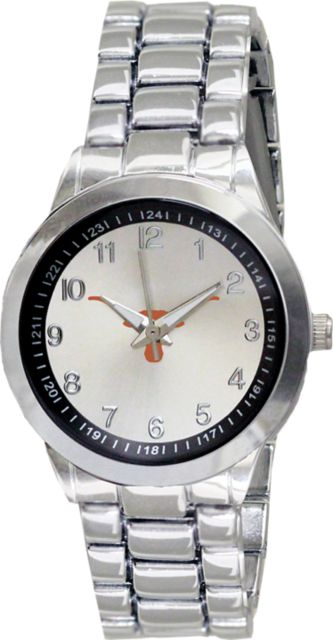 Texas Longhorns 32mm Ladies Stainless Steel Watch - ONLINE ONLY