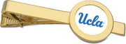 UCLA Bruins CSI Gold Tie Bar With Colored Medallion - ONLINE ONLY