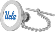 UCLA Bruins CSI Silver Tie Tack/Lapel Pin Gift Boxed With Colored Medallion - ONLINE ONLY