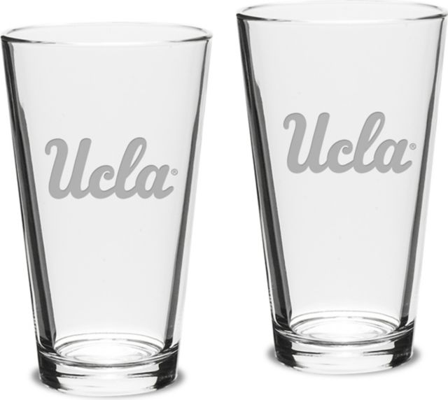 Set of 2 Crystal Mixing Glasses - 16 oz- ONLINE ONLY