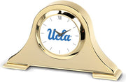 UCLA Bruins CSI Gold Napoleon Desk Clock With Colored Medallion - ONLINE ONLY