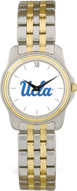 UCLA Bruins CSI Women's Two Tone Wristwatch With Colored Medallion - ONLINE ONLY