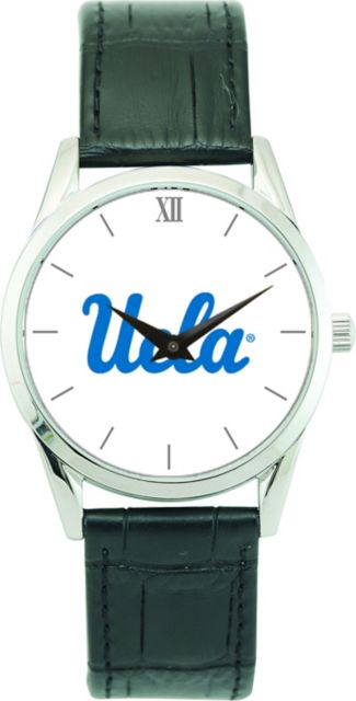 UCLA Bruins CSI Men's Stainless Steel Wristwatch (Gift Boxed) Color Medallion Withhite Background - ONLINE ONLY