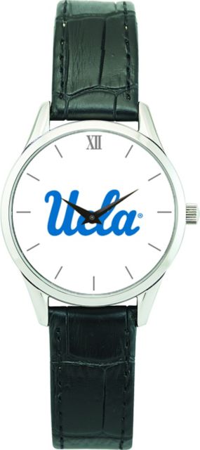 UCLA Bruins CSI Women's Stainless Steel Wristwatch (Gift Boxed) With Color Medallion - ONLINE ONLY