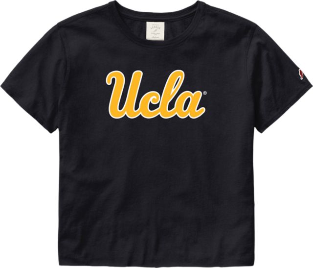 UCLA Bruins Women's Clothesline Cotton Crop Short Sleeve Tee