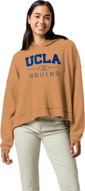 UCLA Bruins Women's Waffle Oversized Hooded Sweatshirt