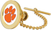 Clemson Tigers CSI Goldtie Tack/Lapel Pin Gift Boxed With Colored Medallion - ONLINE ONLY
