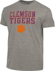 Clemson Tigers Triblend Short Sleeve T-Shirt - ONLINE ONLY