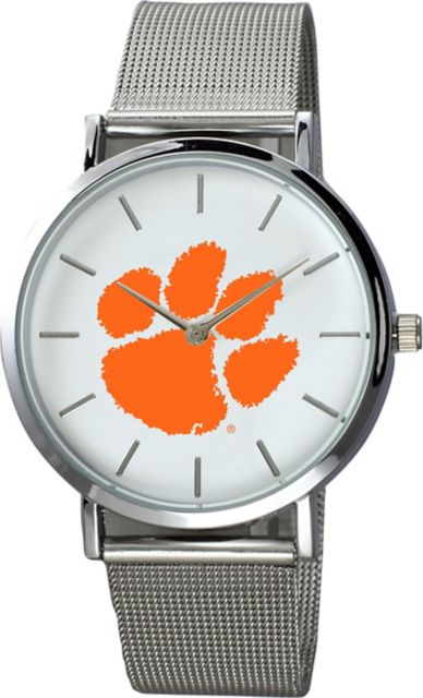 Clemson Tigers 40mm Stainless Steel Watch