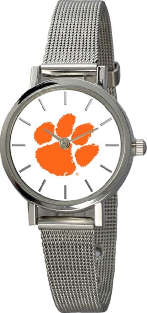 Clemson Tigers 28 mm Stainless Steel Ladies Watch