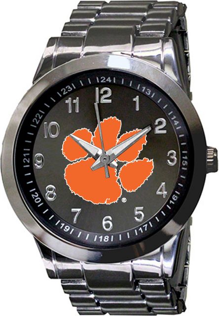 Clemson Tigers 44mm Men's Metal Watch