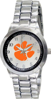 Clemson Tigers 32mm Ladies Stainless Steel Watch