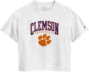 Clemson Tigers Women's Crop Short Sleeve T-Shirt
