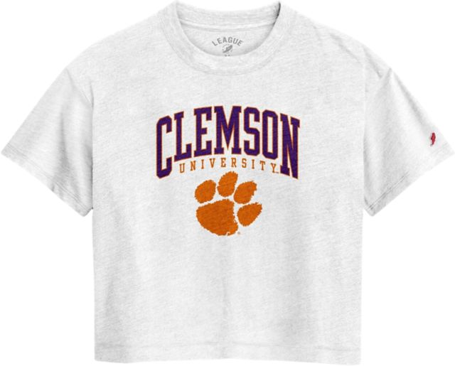 Clemson Tigers Women's Crop Short Sleeve T-Shirt