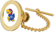 Kansas Wildcats CSI Goldtie Tack/Lapel Pin Gift Boxed With Colored Medallion - ONLINE ONLY