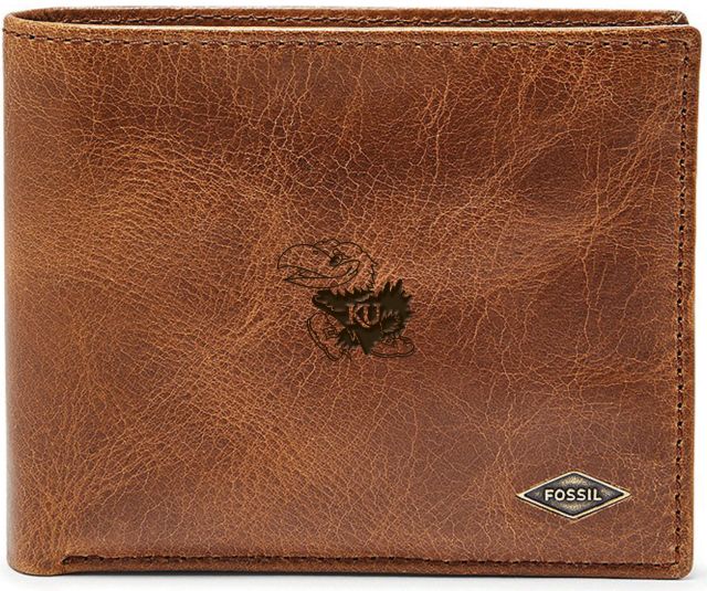 Fossil Leather Ryan RFID Passcase - Dark Brown - ONLINE ONLY