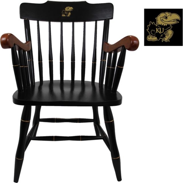 Kansas Wildcats Captain's Chair - ONLINE ONLY