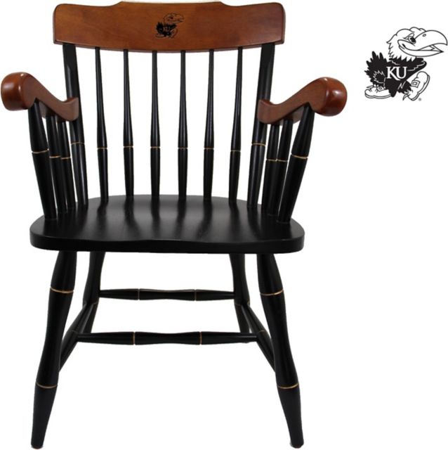 Kansas Wildcats Captain's Chair - ONLINE ONLY