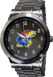 Kansas Wildcats 44mm Men's Metal Watch