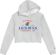 Kansas Wildcats Women's Cropped Hooded Sweatshirt