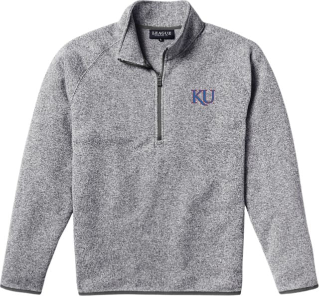 Kansas Wildcats Saranac 1/4 Zip Fleece Pullover