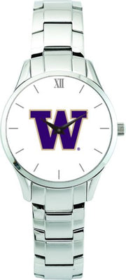 Washington Huskies CSI Men's Stainless Steel Wristwatch (Gift Boxed) Color Medallion - ONLINE ONLY
