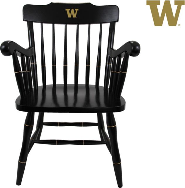 Washington Huskies Captain's Chair - ONLINE ONLY