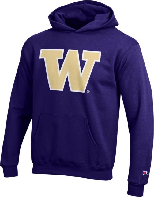 Washington Huskies Youth Hooded Sweatshirt - ONLINE ONLY