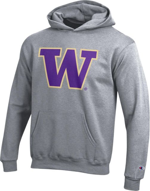 Washington Huskies Youth Hooded Sweatshirt - ONLINE ONLY