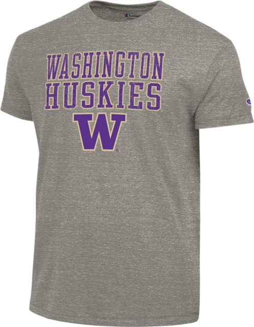 Washington Huskies Triblend Short Sleeve T-Shirt - ONLINE ONLY