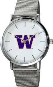 Washington Huskies 40mm Stainless Steel Watch