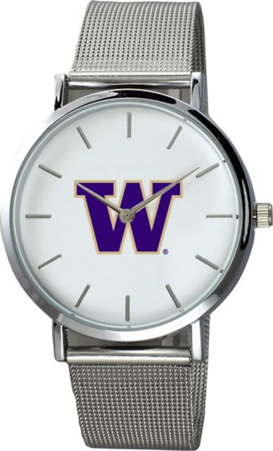 Washington Huskies 40mm Stainless Steel Watch