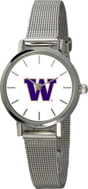 Washington Huskies 28 mm Stainless Steel Ladies Watch