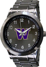 Washington Huskies 44mm Men's Metal Watch