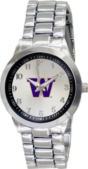 Washington Huskies 32mm Ladies Stainless Steel Watch