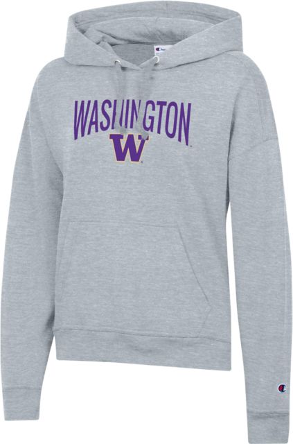 Washington Huskies Women's Powerblend Hooded Sweatshirt - ONLINE ONLY